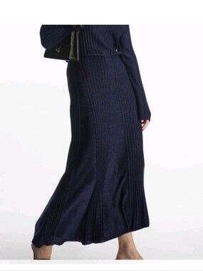 NWT$135 Cos Flared Panel Midi Skirt Size:L
